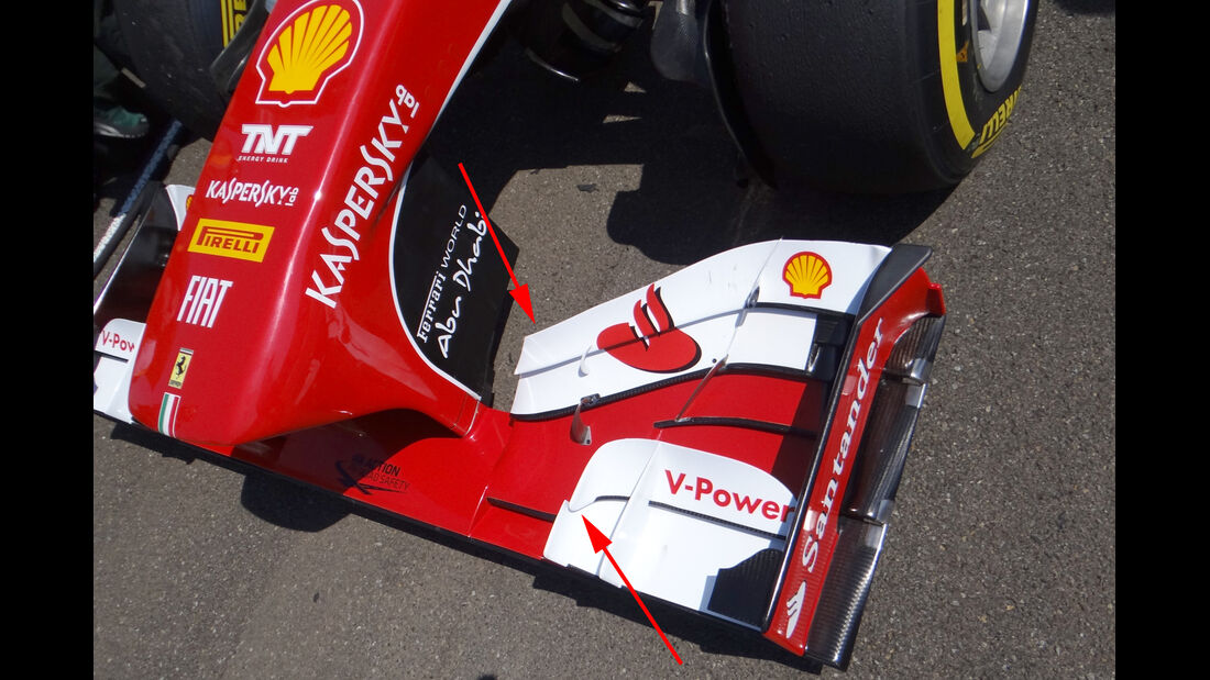 Ferrari - Technik - GP Ungarn 2013