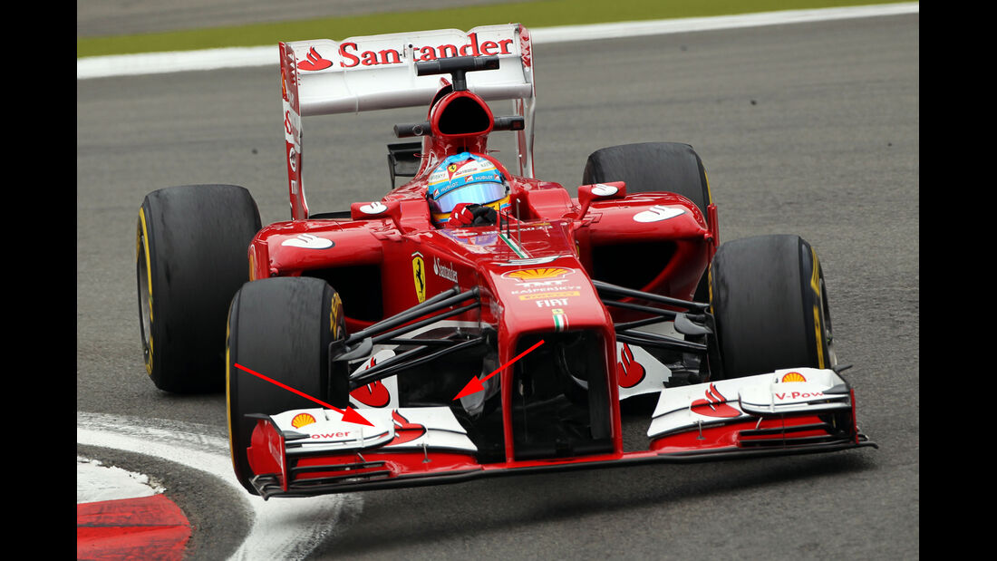 Ferrari - Technik - GP Ungarn 2013