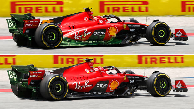 Ferrari - Technik - Upgrades - GP Spanien 2023