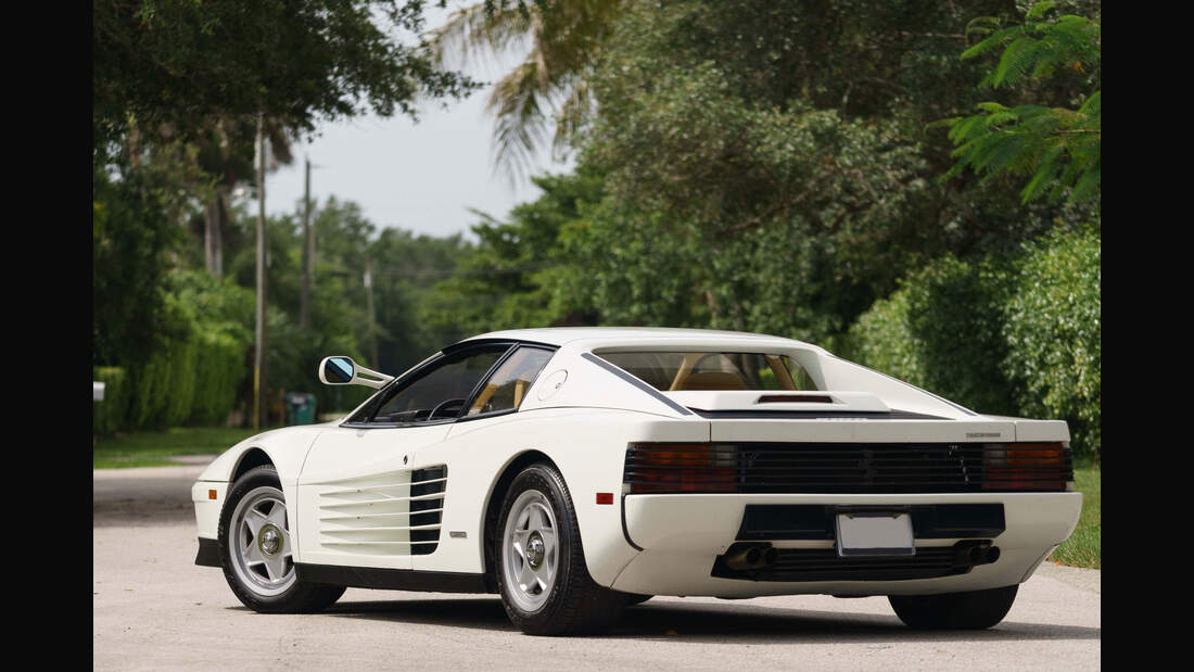 Ferrari Testarossa Aus Miami Vice Wird Versteigert Auto Motor Und Sport