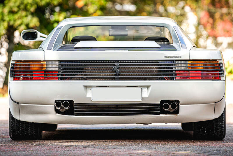 Ferrari Testarossa Monospecchio (1986) Bianco / Nero
