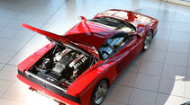 Ferrari Testarossa, Motor, Motorhaube