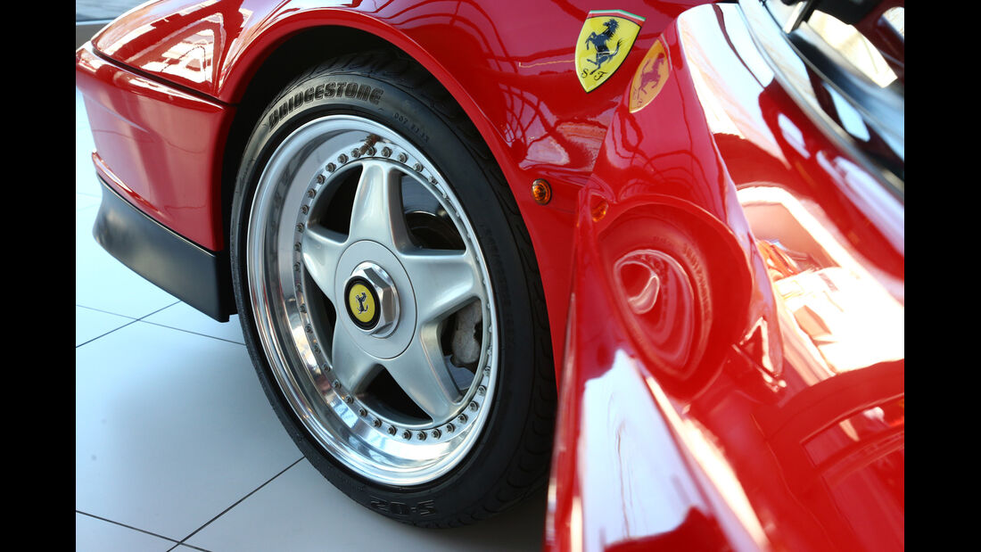 Ferrari Testarossa, Rad, Felge