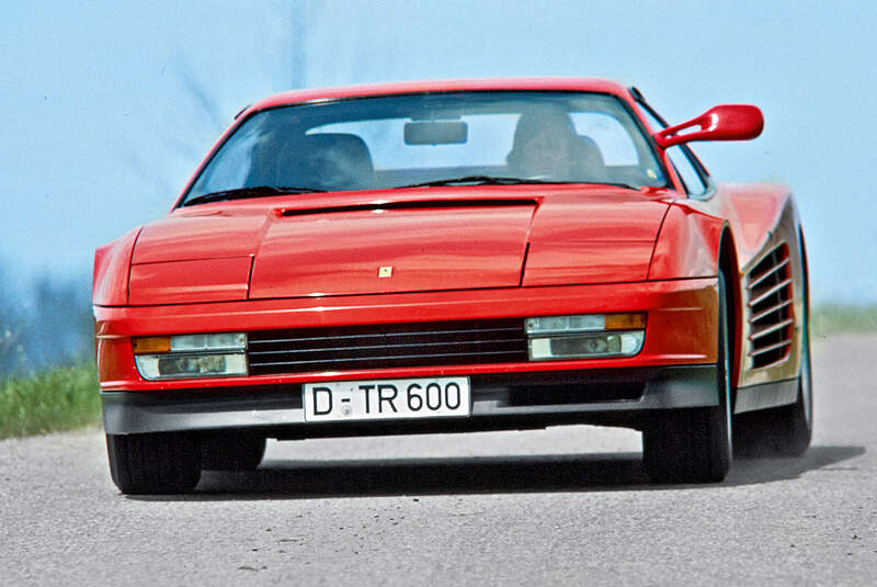 Ferrari Testarossa auto motor und sport 11/1985