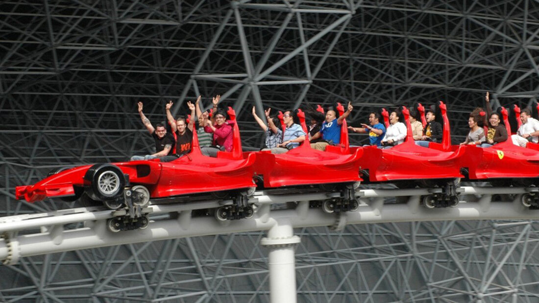 Ferrari World Achterbahn Formula Rossa