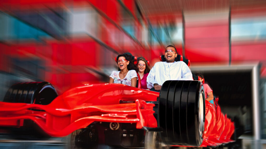 Ferrari World Achterbahn Formula Rossa