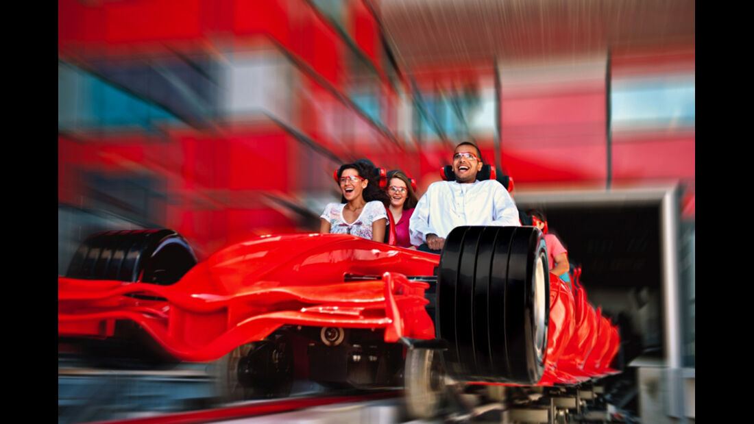 Ferrari World Achterbahn Formula Rossa