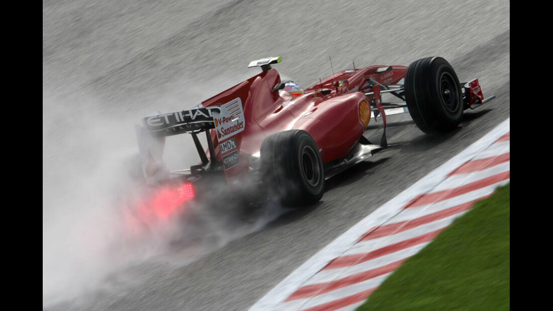 Ferrari beim GP Belgien