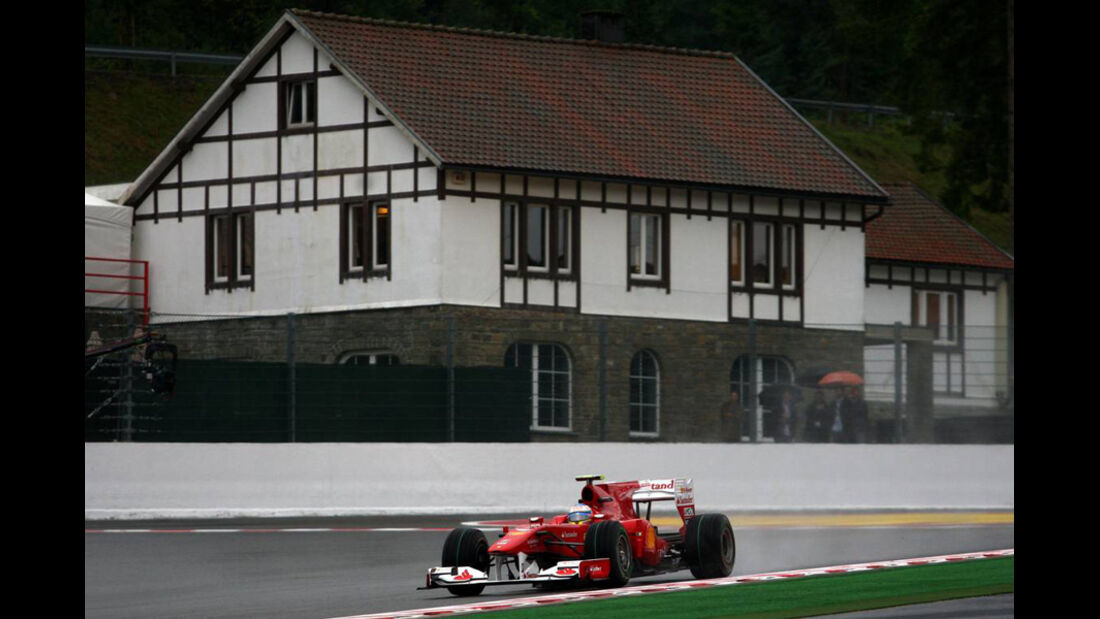 Ferrari beim GP Belgien