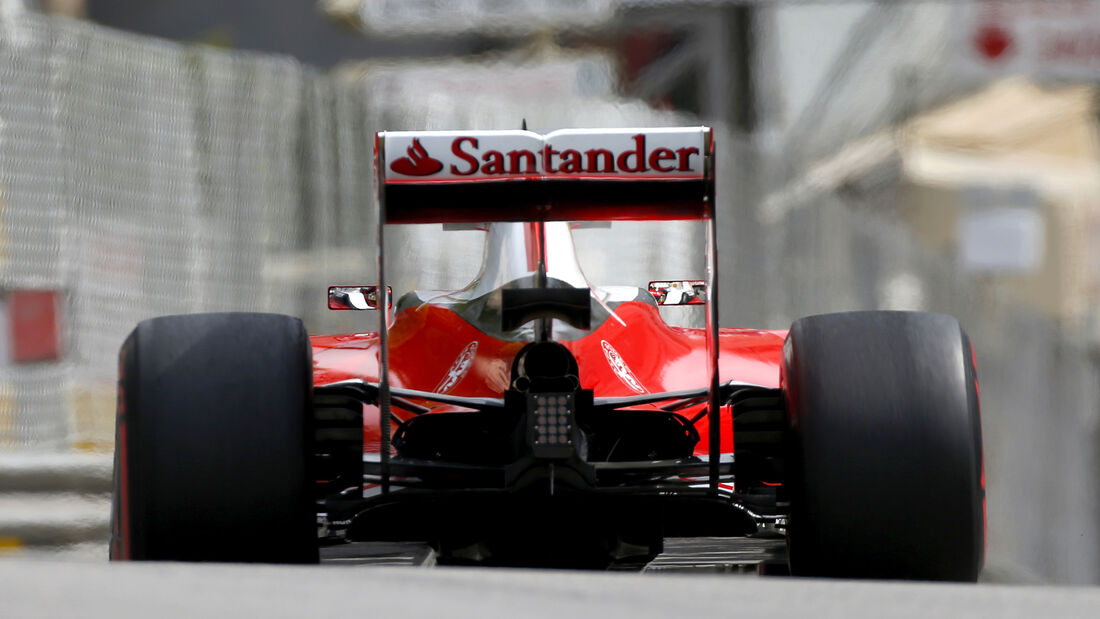 Ferrari - breite Reifen - GP Monaco 2016