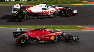 Ferrari vs. Haas - GP Australien 2022