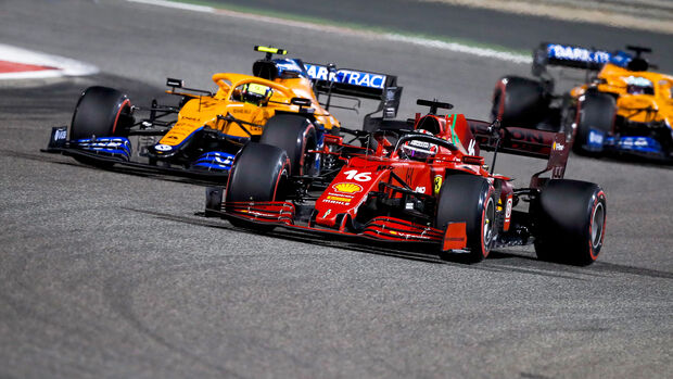 Analyzing the Ferrari - McLaren fight for third place in 2021 F1 season