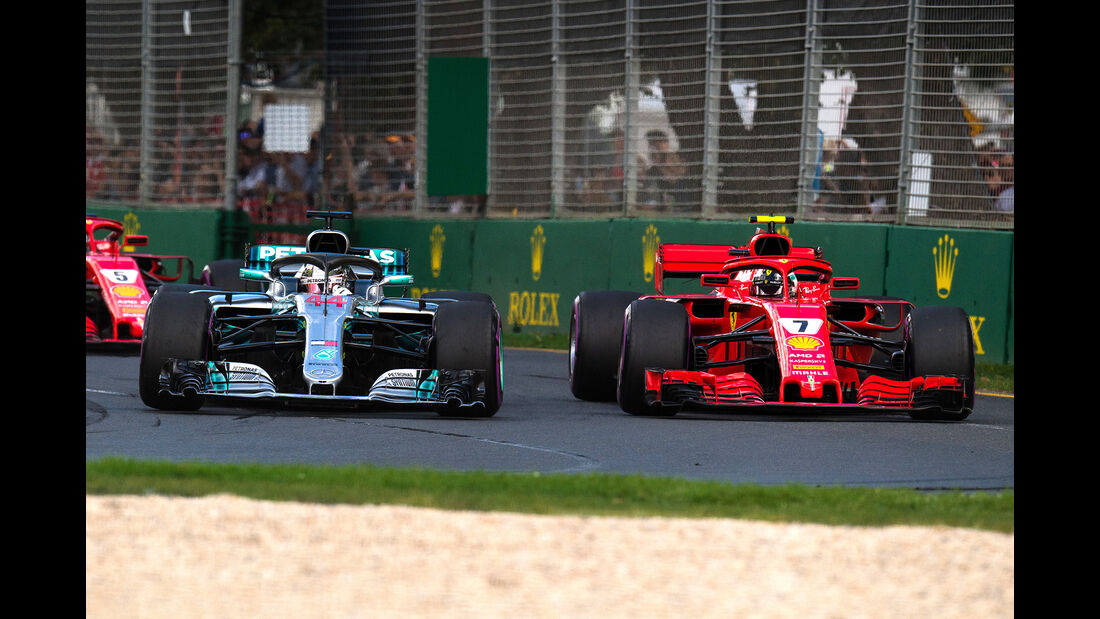 Ferrari vs. Mercedes - GP Australien 2018