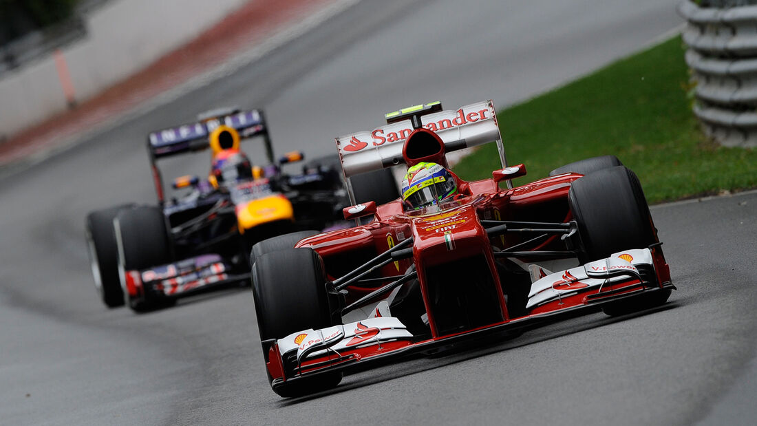 Ferrari vs. Red Bull - GP Kanada 2013