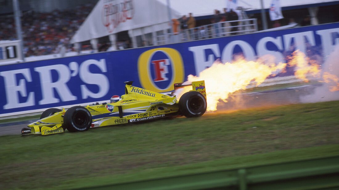 Feuer am Minardi - Marc Gene