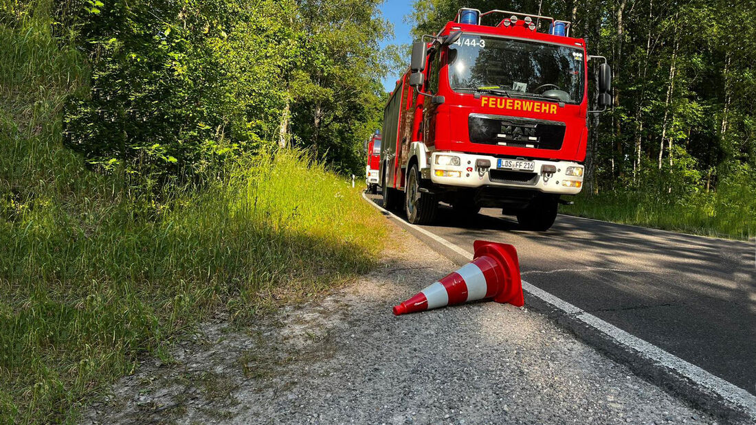 Feuerwehr Signal-Kegel