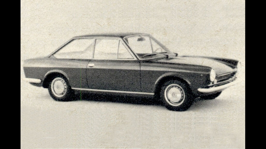 Fiat, 124 Sport, Coupé, IAA 1967
