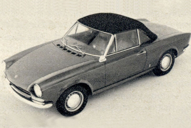 Fiat, 125 Sport, Spider, IAA 1967
