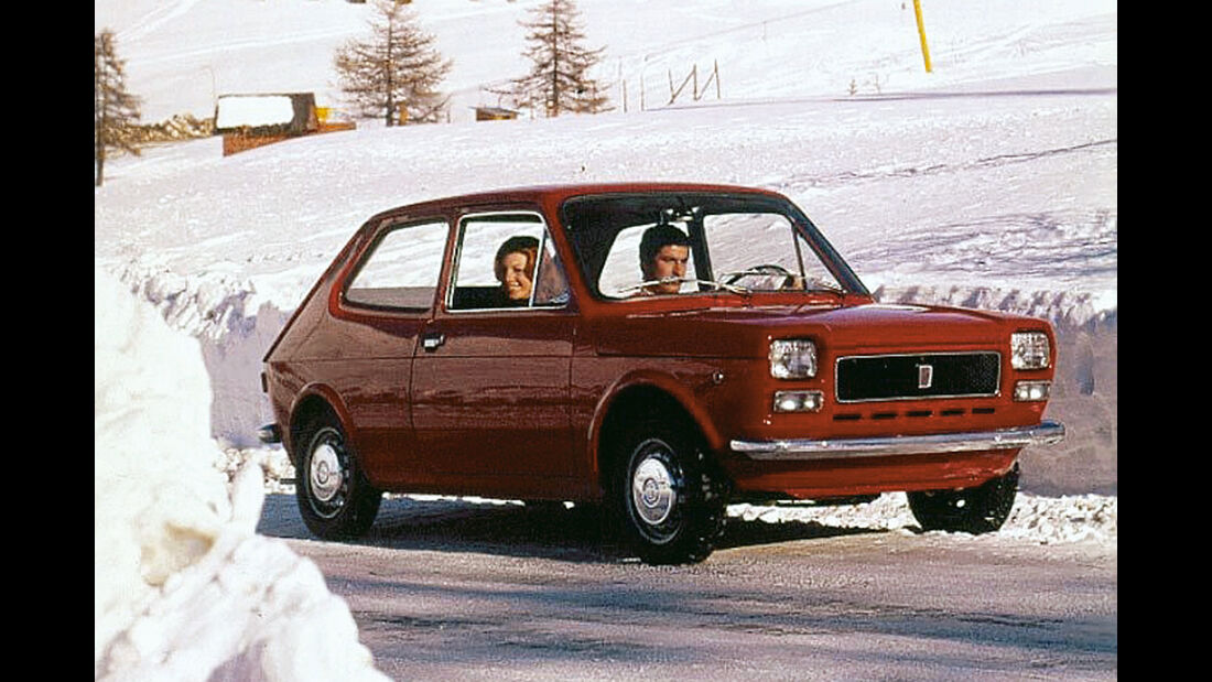 Fiat 127, Seitenansicht