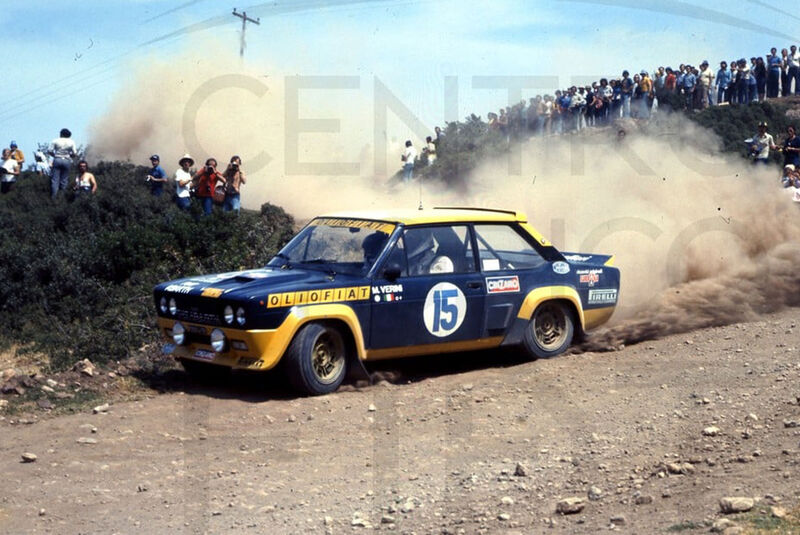 Fiat 131 Abarth Rallye Akropolis Verini 1977