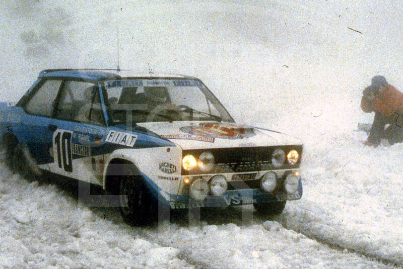 Fiat 131 Abarth Rallye Monte Carlo 1980 Walter Röhrl Christian Geistdörfer