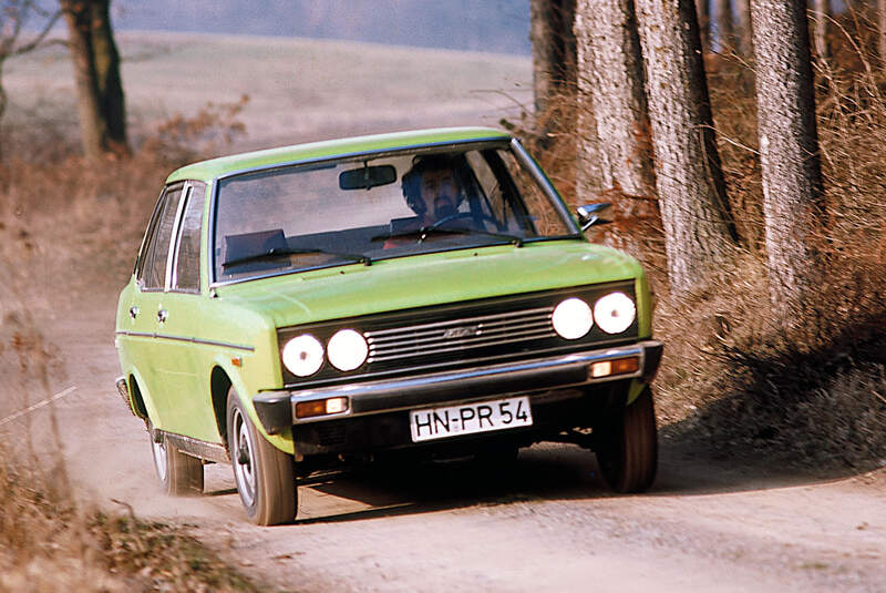 Fiat 131 Mirafiori Test auto motor und sport 6/1975