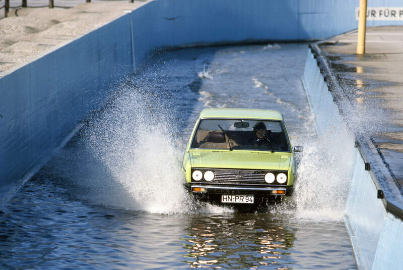 Fiat 131 Mirafiori Test auto motor und sport 6/1975