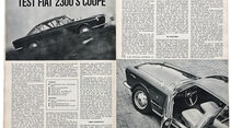 Fiat 2300 S Coupé, alter Testbericht