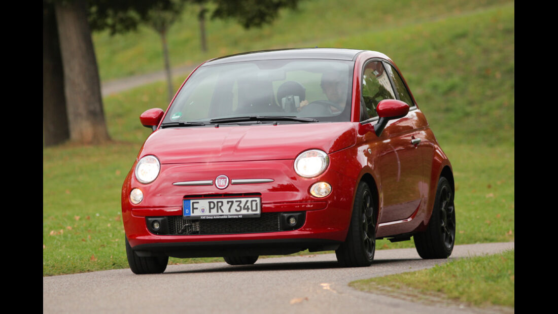 Fiat 500 0.9 Twinair Lounge, Front