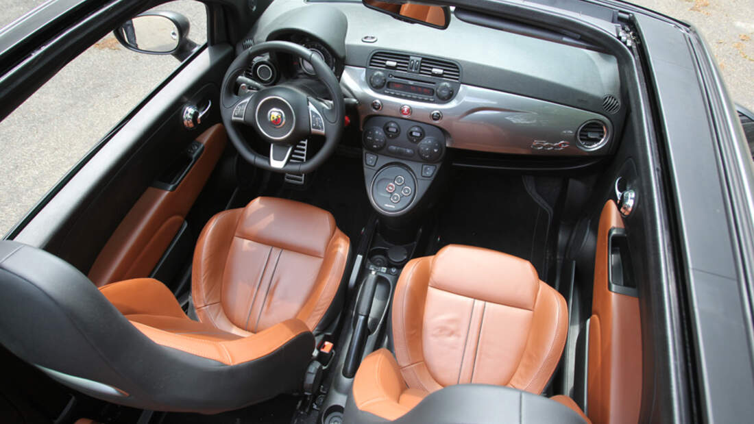 Abarth 500 C im Einzeltest Landstraßenfeger mit 140 PS auto motor und sport