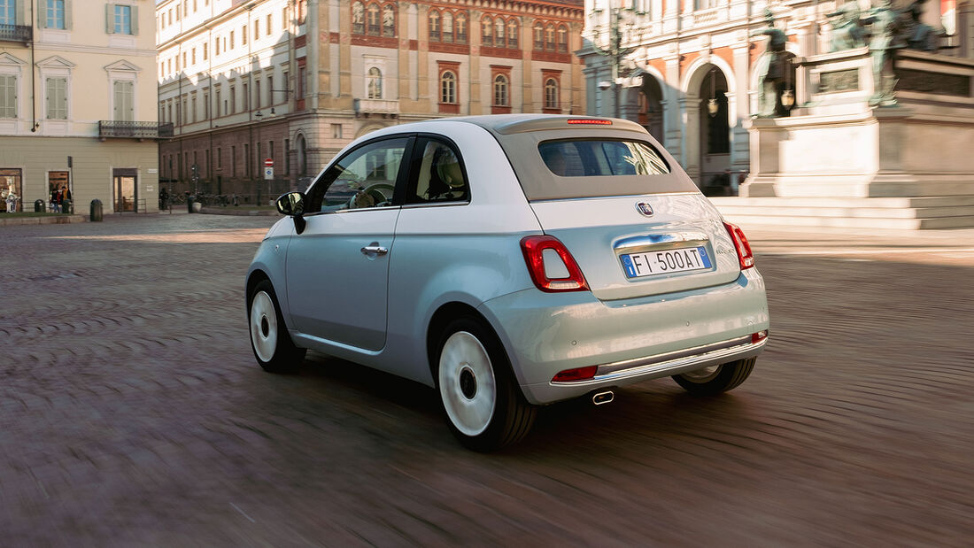 Neue Sondermodelle Fiat 500 Hey Google – die Technologie von