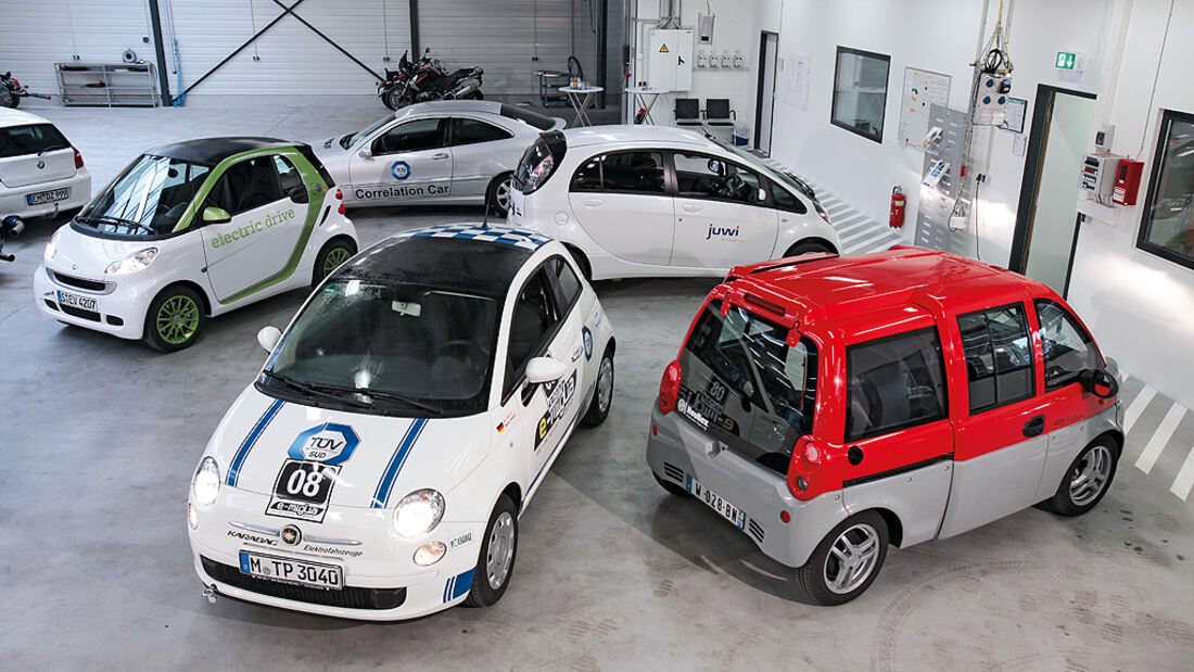 Fiat 500 Elektro Karabag, Mitsubishi i-Miev, Smart ED, Mia Electric