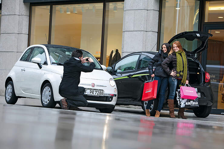 Ford Ka Und Fiat 500 Im Test Kleinwagen Mit Start Stopp Technische Daten Auto Motor Und Sport