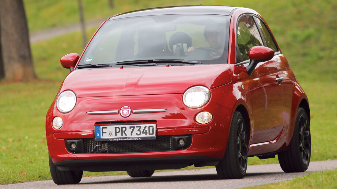 Fiat 500, Frontansicht