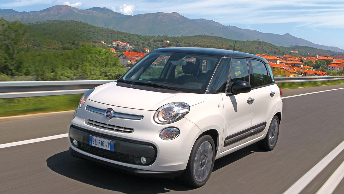 Fiat 500 L, Frontansicht