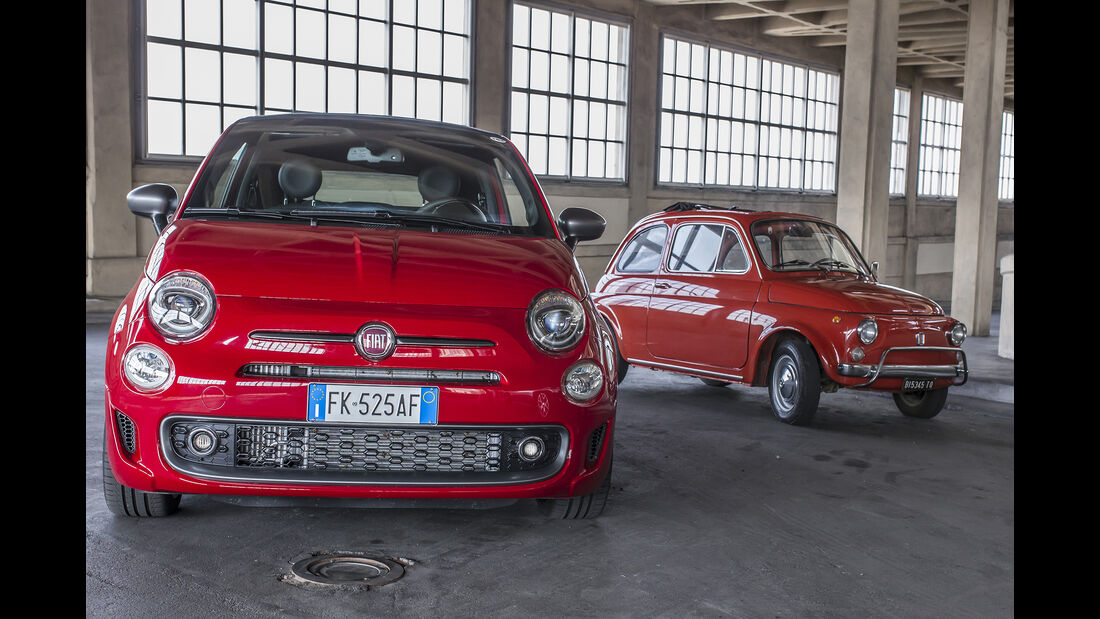 Fiat 500 neu und alt 