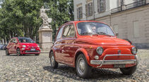 Fiat 500 neu und alt 