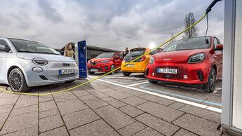 Fiat 500C, Renault Twingo, Renault Zoe, Smart Forfour