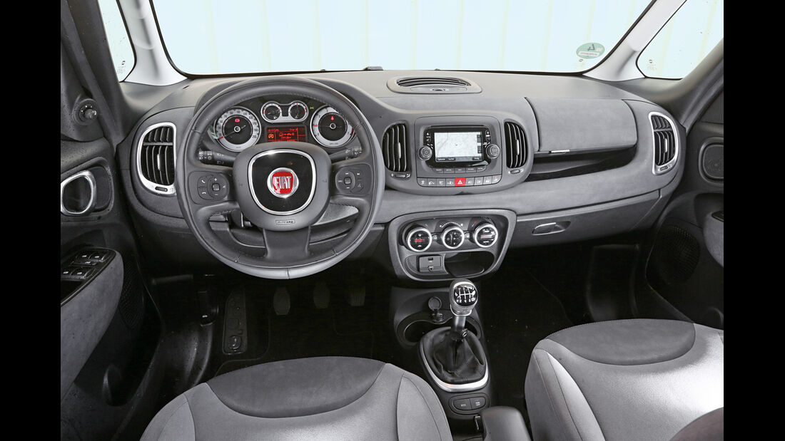 Fiat 500L Living, Cockpit