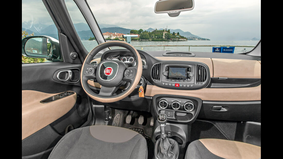 Fiat 500L Living, Cockpit, Innenraum