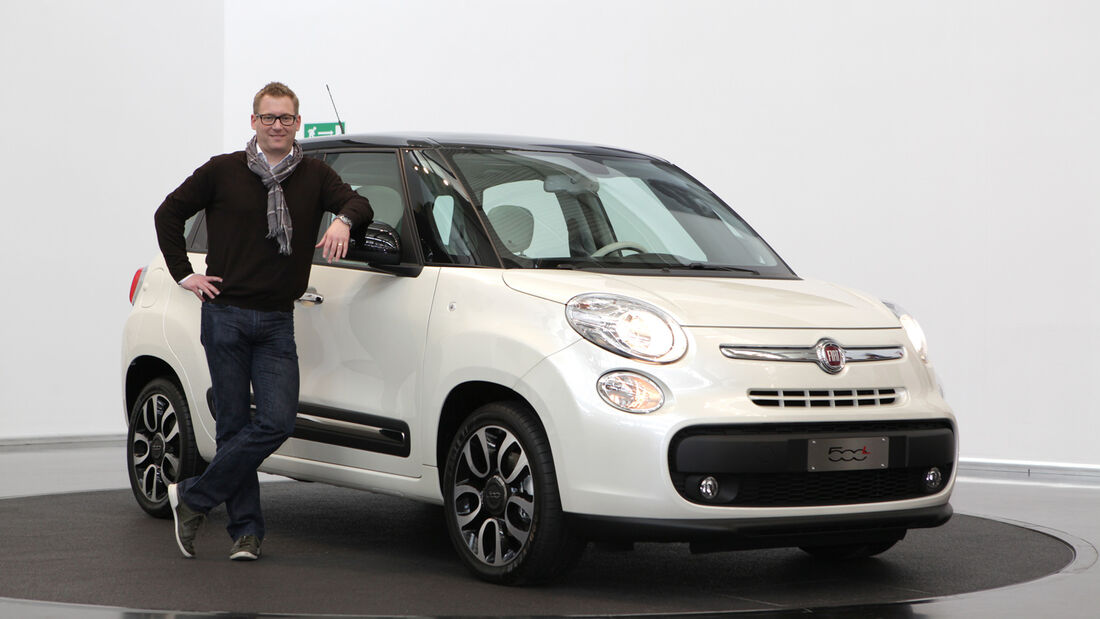 Fiat 500L, Seitenansicht