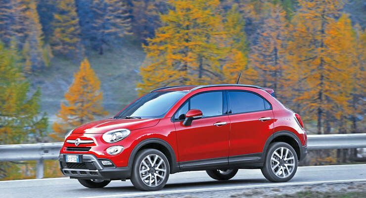 Fiat 500X 4x4 2.0 Multijet Cross Plus, Seitenansicht