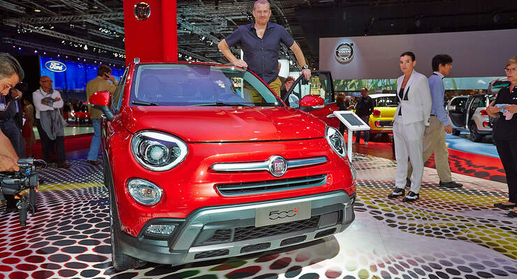 Fiat 500X Sitzprobe