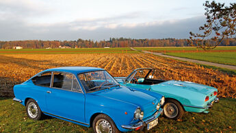 Fiat 850 Coupé, Seitenansicht