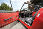 Fiat 850 Spider, Cockpit, Seitentür