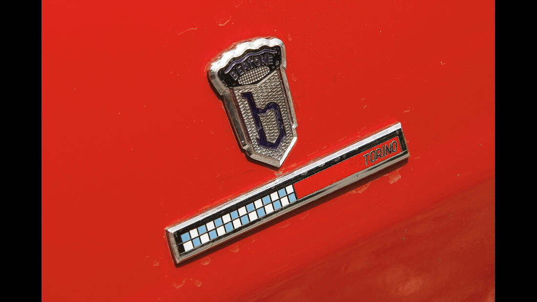 Fiat 850 Spider, Emblem, Bertone