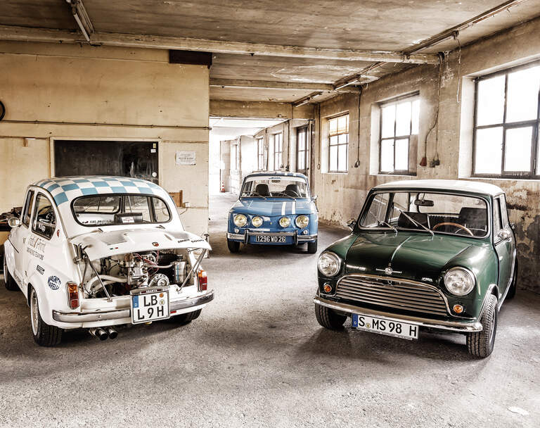 Abarth 1000 Tc Mini Cooper S Renault 8 Gordini Heisse