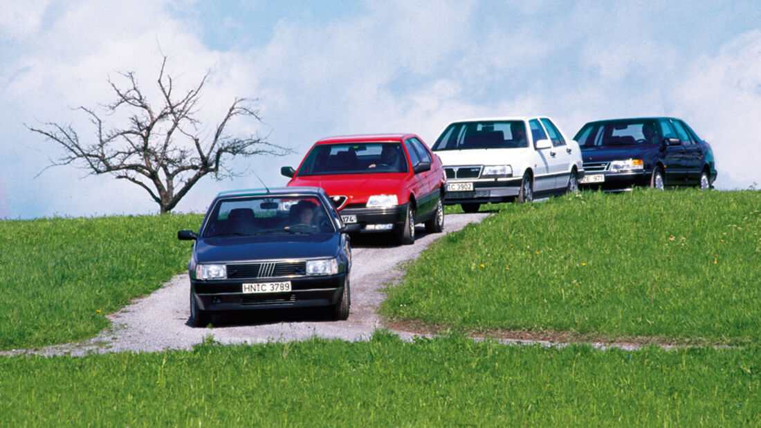 Fiat Croma, Alfa Romeo 164, Lancia Thema, Saab 9000