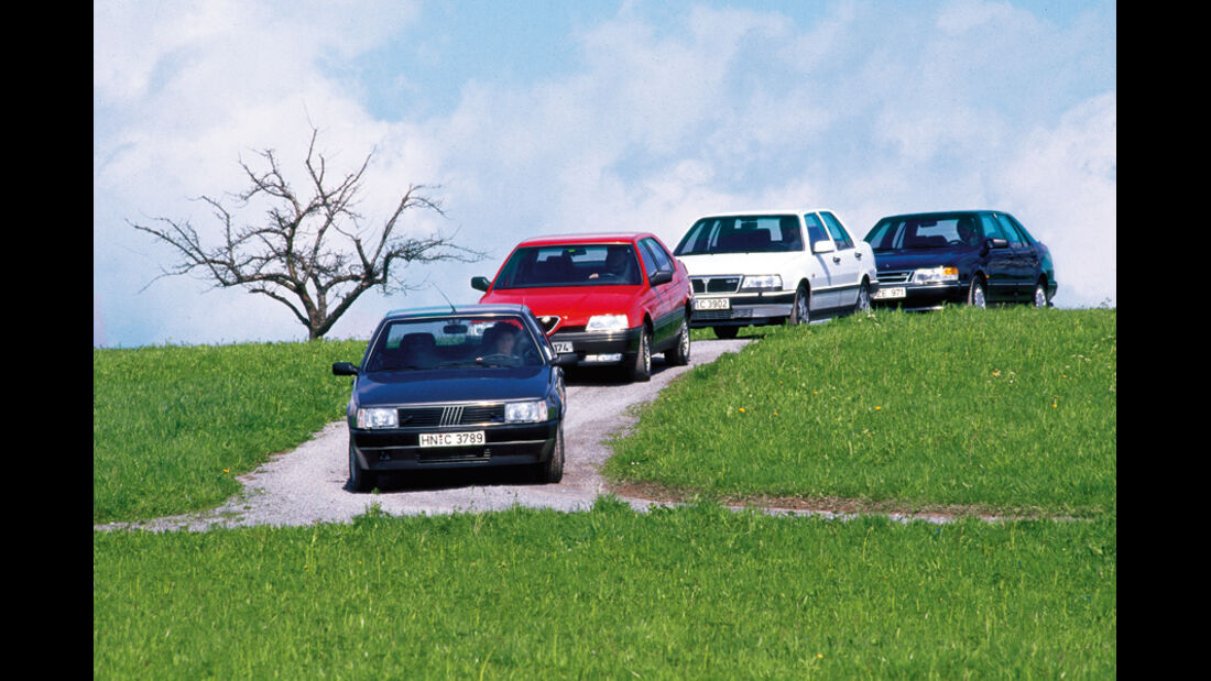 Fiat Croma, Alfa Romeo 164, Lancia Thema, Saab 9000