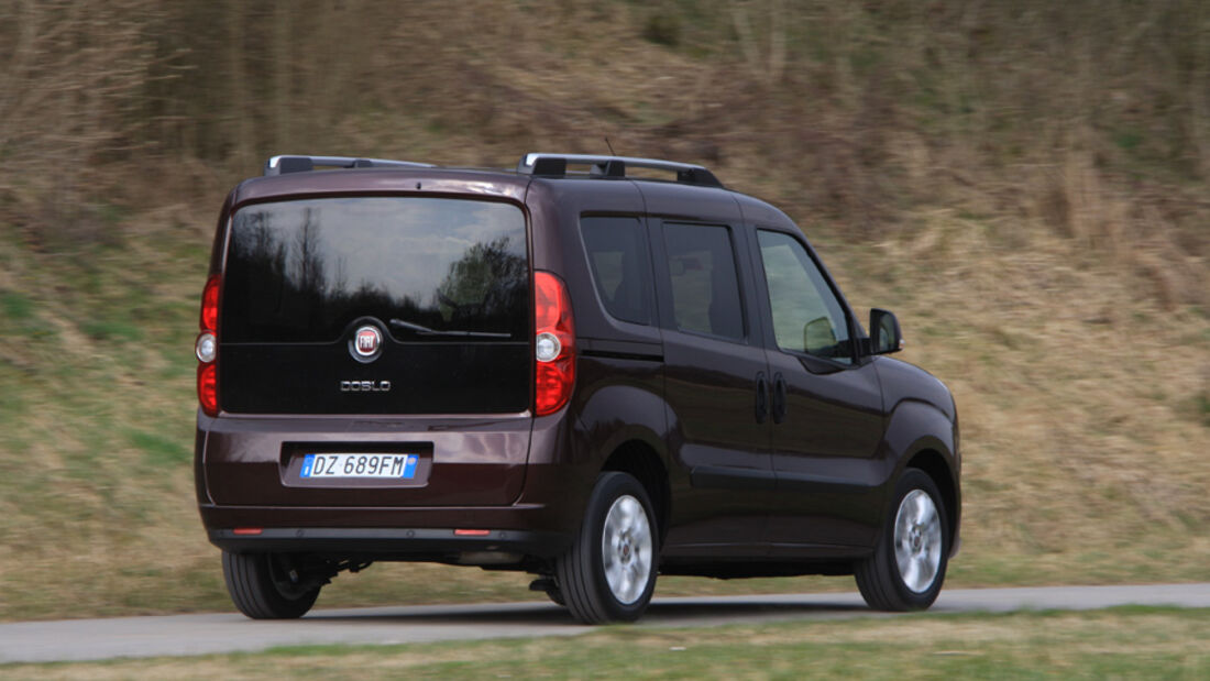 Fiat Doblo 2.0 16V Multijet, Rückansicht